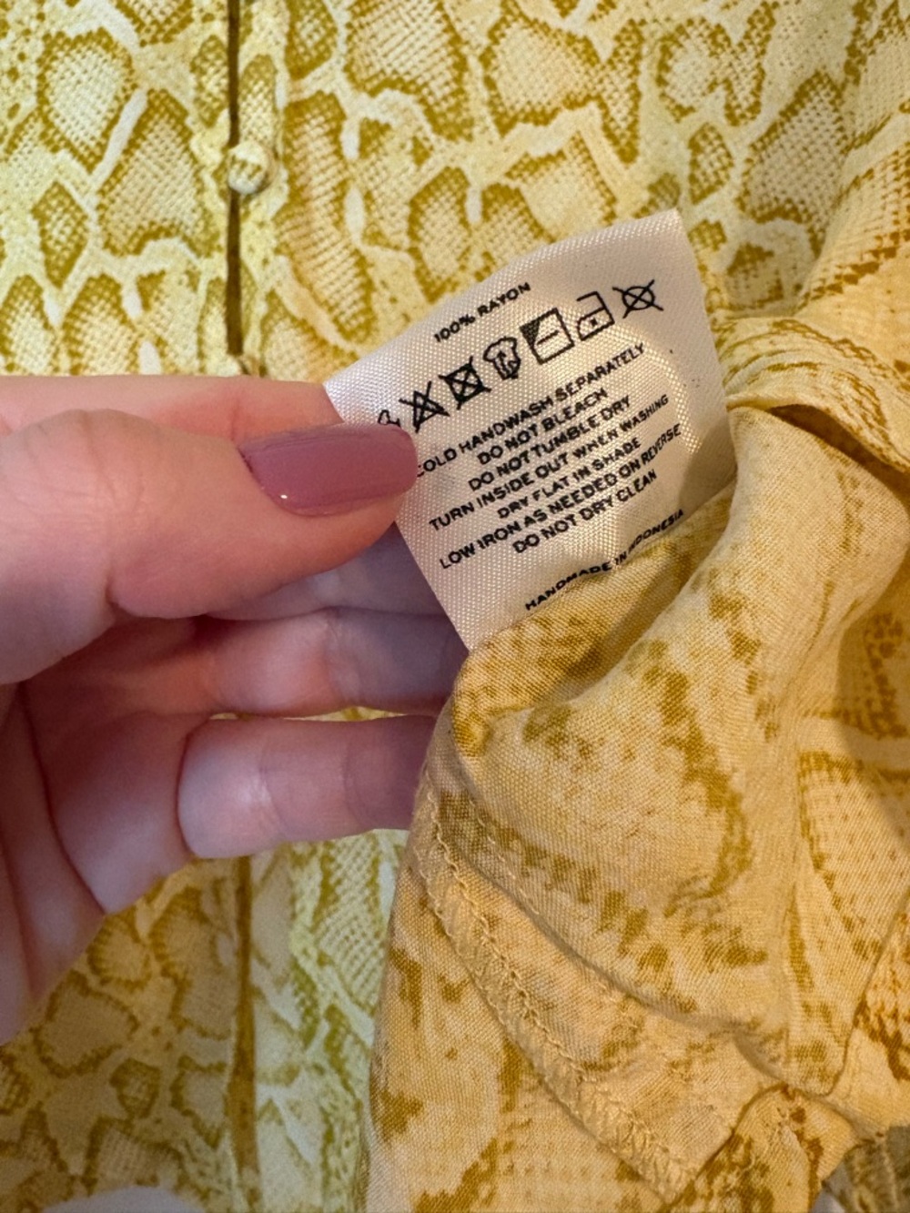 FAITHFULL THE BRAND Aira Knot Shirt size M - Picture 7 of 9